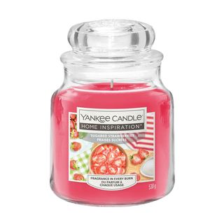 Sugared Strowberries, candela in giara media - Yankee Candle