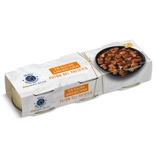 Trozos De Potón En Salsa Americana Dia Mari Marinera Lata 3 X 51 G