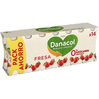 Danacol Para Beber De Fresa Danone, Pack 14X100 Ml. (16837841)