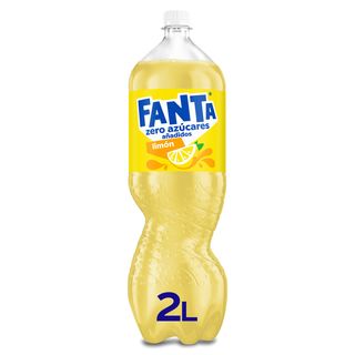 Refresco De Limón Zero Azúcares Fanta Botella 2 L
