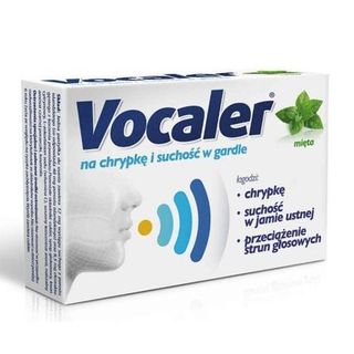 Vocaler Mięta 12 mg + 8,5 mg 12 pastyl.