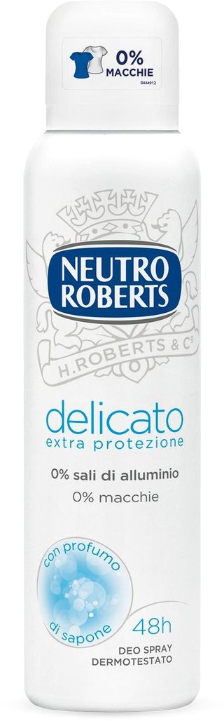 NEUTRO ROBERTS DEODORANTE DELICATO EXTRA PROTEZIONE SPRAY 150ML   MAN6375