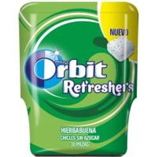 Chicle Refreshers De Hierbabuena Orbit, Bote 67 G (23986904)