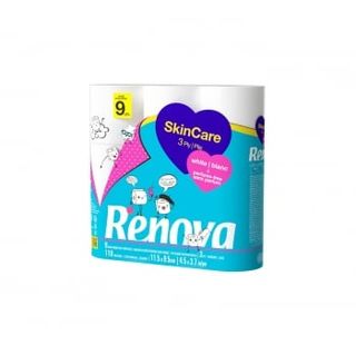 Papel Higiénico Skin Care Renova 9 Rollos.