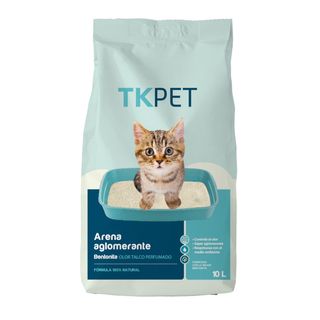 10 L TK-Pet Arena Aglomerante Bentonita y Talco para gatos