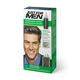 Tinte Castaño Medio Keratina Just For Men 1 Ud (8413853412029)