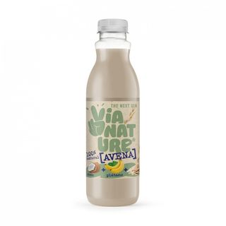 Zumo De Avena Platano Y Coco 750 Ml. Via Nature 750 Ml.