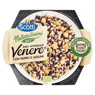 Riso Scotti Naturalissimi Bio Riso Integrale Venere Con Farro E Legumi 180 G - 508910