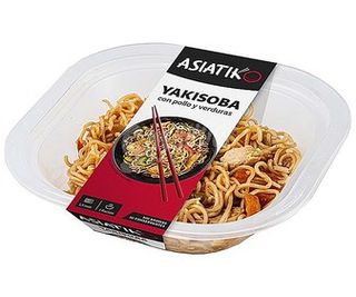 Yakisoba Con Pollo Y Verduras Asiatiko 300G