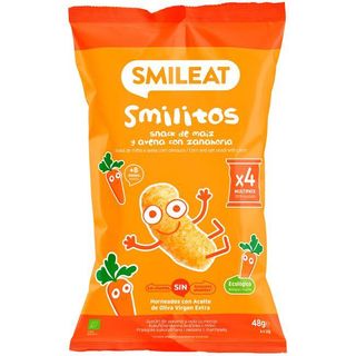 Smilito De Avena Y Zanahoria Smileat, Pack 4X12 G