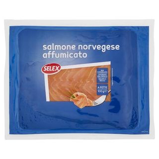 Selex Salmone Affumicato Norvegese a Fette 100 g