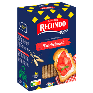 Pan Tostado Tradicional Recondo 270 G