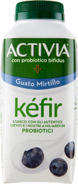 ACTIVIA, Kefir da bere gusto Mirtillo con Probiotico Bifidus, 320g