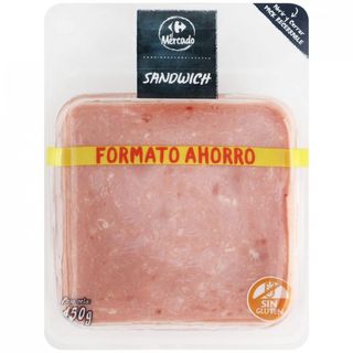Fiambre York Lonchas Carrefour 450 Gr.