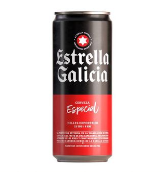 Cerveza Estrella Galicia Especial Lata 33 Cl
