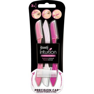 Wilkinson Intuition Perfect Finish Eyebrows Cuchillas para Bello Facial y Cejas 3u (248249)