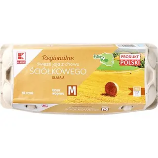 K-Classic Jaja ściółkowe klasa M 10 szt.