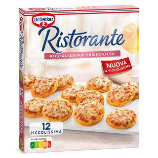 Mini Pizzas Piccolissima Prosciutto Dr. Oetker Ristorante 288 G