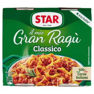 Star il mio Gran Ragù Classico 2 x 180 g - 8000050506301