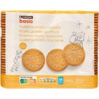 Galleta Dorada Redonda Eroski Basic, Pack 4X200 G (5355946)