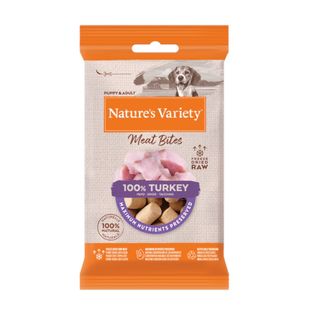 Nature'S Variety Meat Bites Bocaditos De Pavo Liofilizado Para Perros 0.02Kg