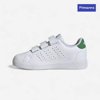 Zapatillas deportivas velcro Adidas Advantage Niños Blanco Verde del 28 al 34.32 Blanco