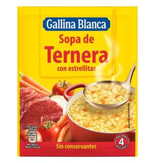 Sopa Gallina Blanca Ternera Estrellas 76 G