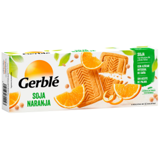 Galletas Soja Naranja Gerble 280Gr.