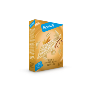 Barrita Cereales Chocolate Blanco Sarialis Bicentury 6 Uds.
