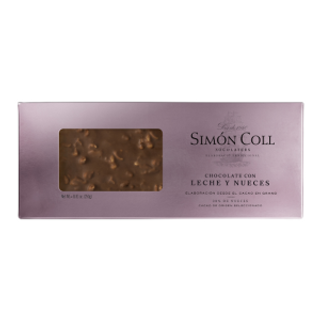 Turron Chocolate-Leche Nueces Simon