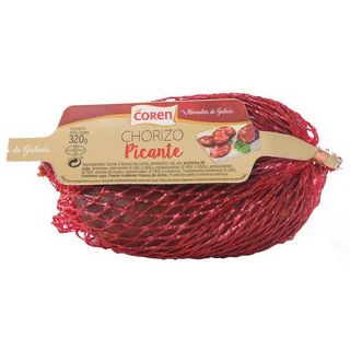 Chorizo Picante Coren, Malla 320 Gr. (19471986)