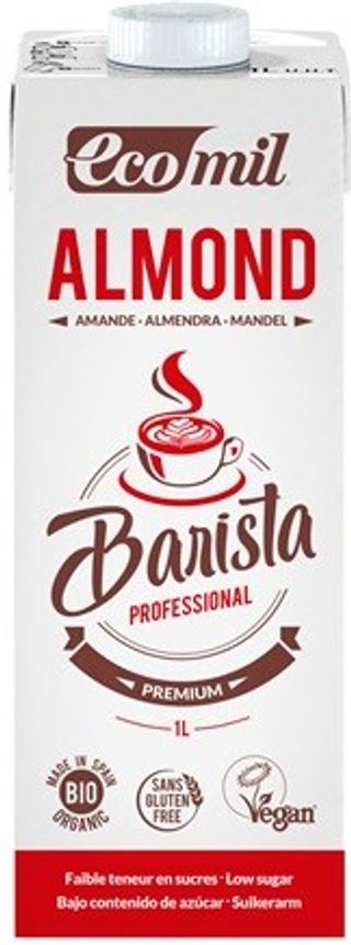 ECOMIL organic napitak barista badem bez šeæera 1000 ML