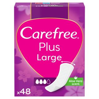 Carefree Plus Large Aloe Wkładki Higieniczne