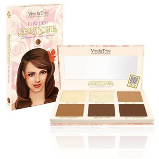 Powder Contouring Paleta para Contorno - Viva La Diva - Multicolor 7330906016540