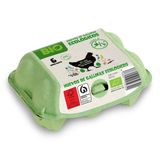 Huevos Ecológicos Categoría A Clase M/L Dia Bandeja 6 Unidades