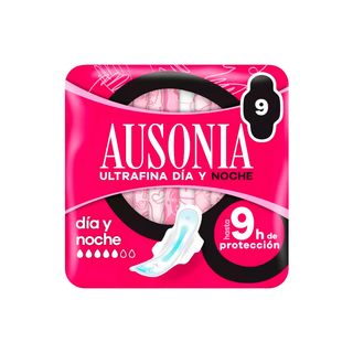 Compresa Alas Noche Air Dry Ausonia 9Ud (131303)