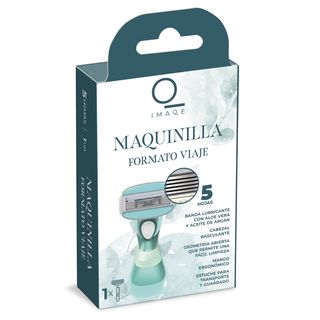 Maquinilla Depilación 5 Hojas Formato Viaje Imaqe De Dia Caja 1 Unidad