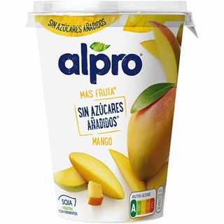 Yogur Sin Azucar Mango Alpro 400Gr