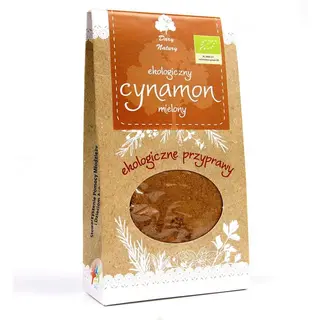 Cynamon Cejloński Mielony Bio Dary Natury 50g