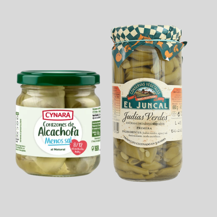 Conservas de Verduras y Legumbres