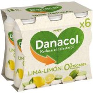 Yogur Líquido Lima Limón Danone 6X100 Ml. (18656181)