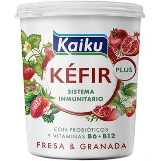Kéfir De Fresa&Granada Kaiku, Tarrina 350 Gr. (24561110)