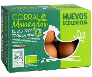 Huevos M-L Bio Corral De Monegros Estuche 6 Uds.