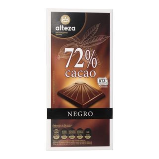 Chocolate Negro 72% Alteza 100 Gr