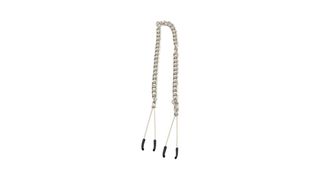 Mister B Pinch Zaciski na sutki z łańcuchem Tweezer Clamps with Chain