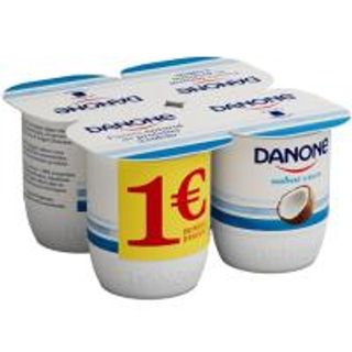 Yogur Sabor Coco Danone 4X120 G (227645)
