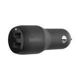 Cargador Dual Para Coche Belkin Boost Charge Usb-A 24 W Negro (0745883790425)