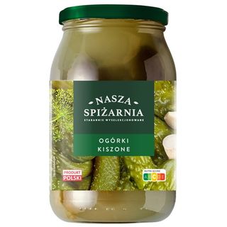 Nasza Spiżarnia Ogórki kiszone, 880 g/500 g