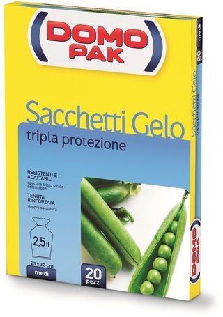 DOMOPAK SACCHETTI GELO MEDI 20PZ   COM8615
