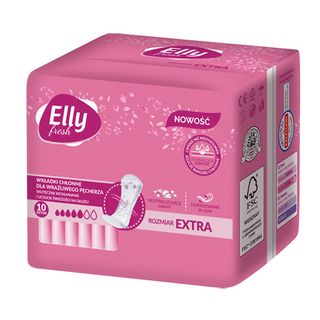 Elly Fresh Wkładki chłonne roz. Extra, 10 szt.